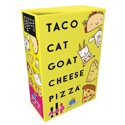 “Taco Cat Goat Cheese Pizza family card game fast-paced fun”