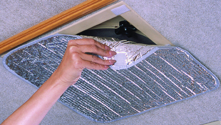 Camco Sun Shield RV roof vent insulator for 14 inch x 14 inch vents