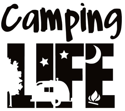 Camping Decals/Stickers - on sale