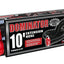 Collapsed Valterra Dominator sewer hose in display packaging