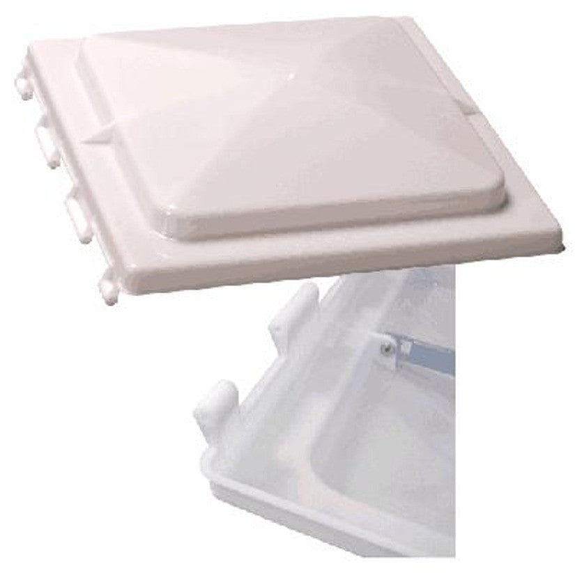 Heng’s Industries 22-0142 white Jensen roof vent lid for RV replacement
