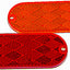Universal Oblong Relectors - Red