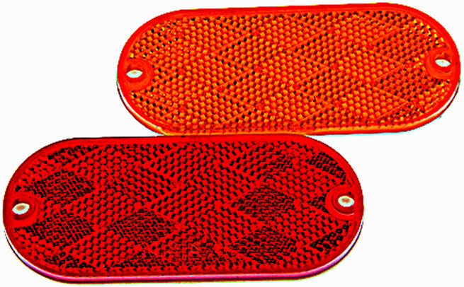 Universal Oblong Relectors - Red