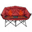 Kuma Buddy Heated Camping Chair for two people, outdoor warmth and comfort.