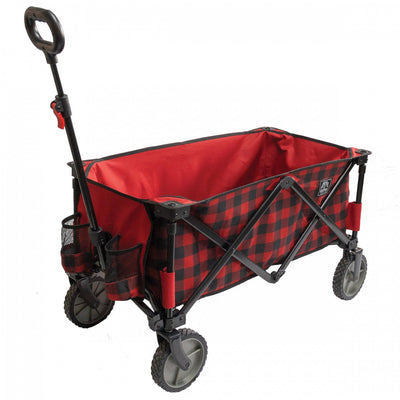 Kuma Bear Buggy Cart – heavy-duty gear hauler with oversized wheels for outdoor use.