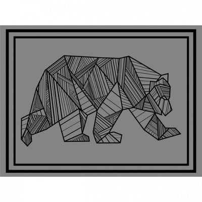 Durable and breathable Kuma Bear Outdoor Mat for outdoor use