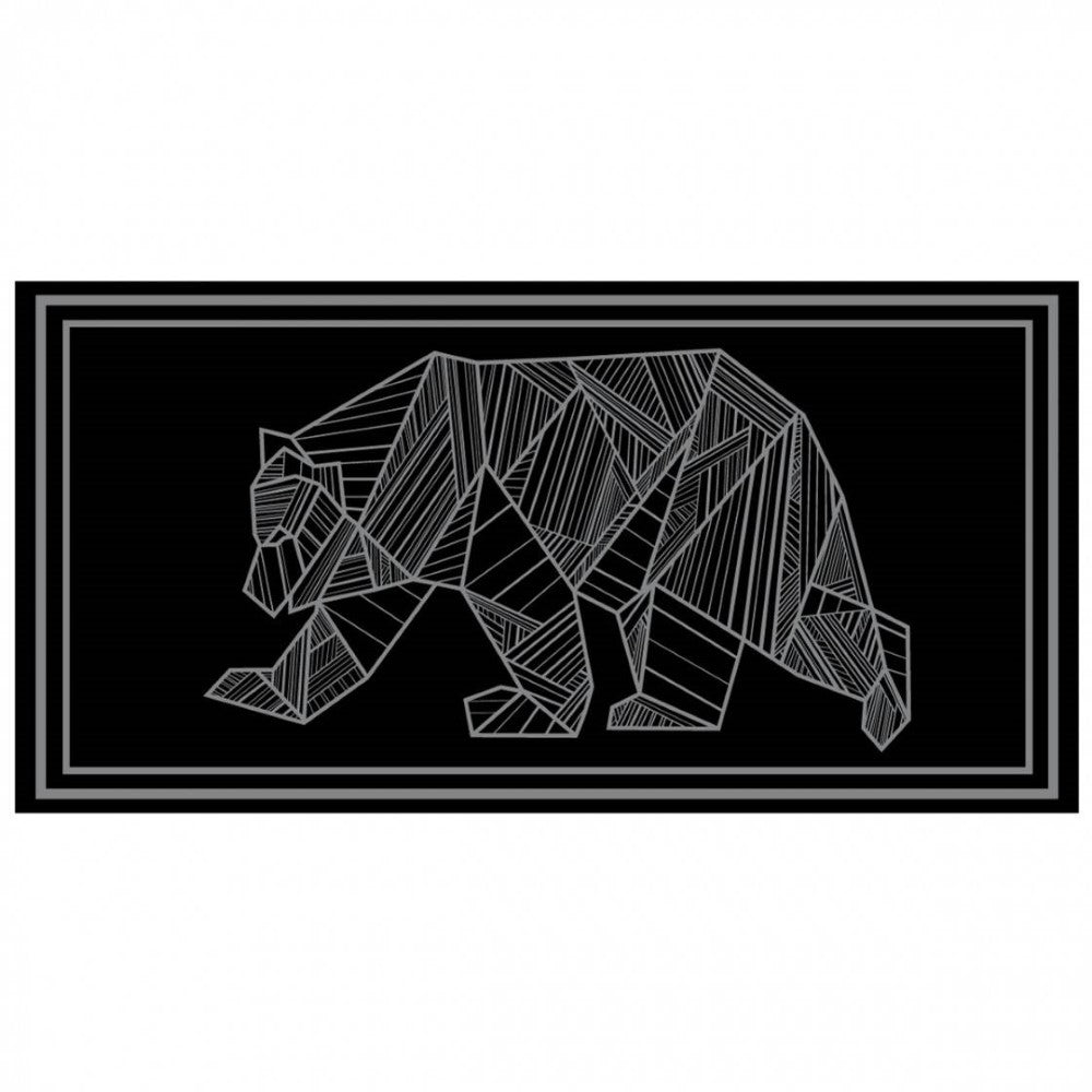 Kuma Rv Mats Kuma Bear Outdoor Mat – Reversible, UV‑Protected RV Patio Mat (18’ x 9 ...