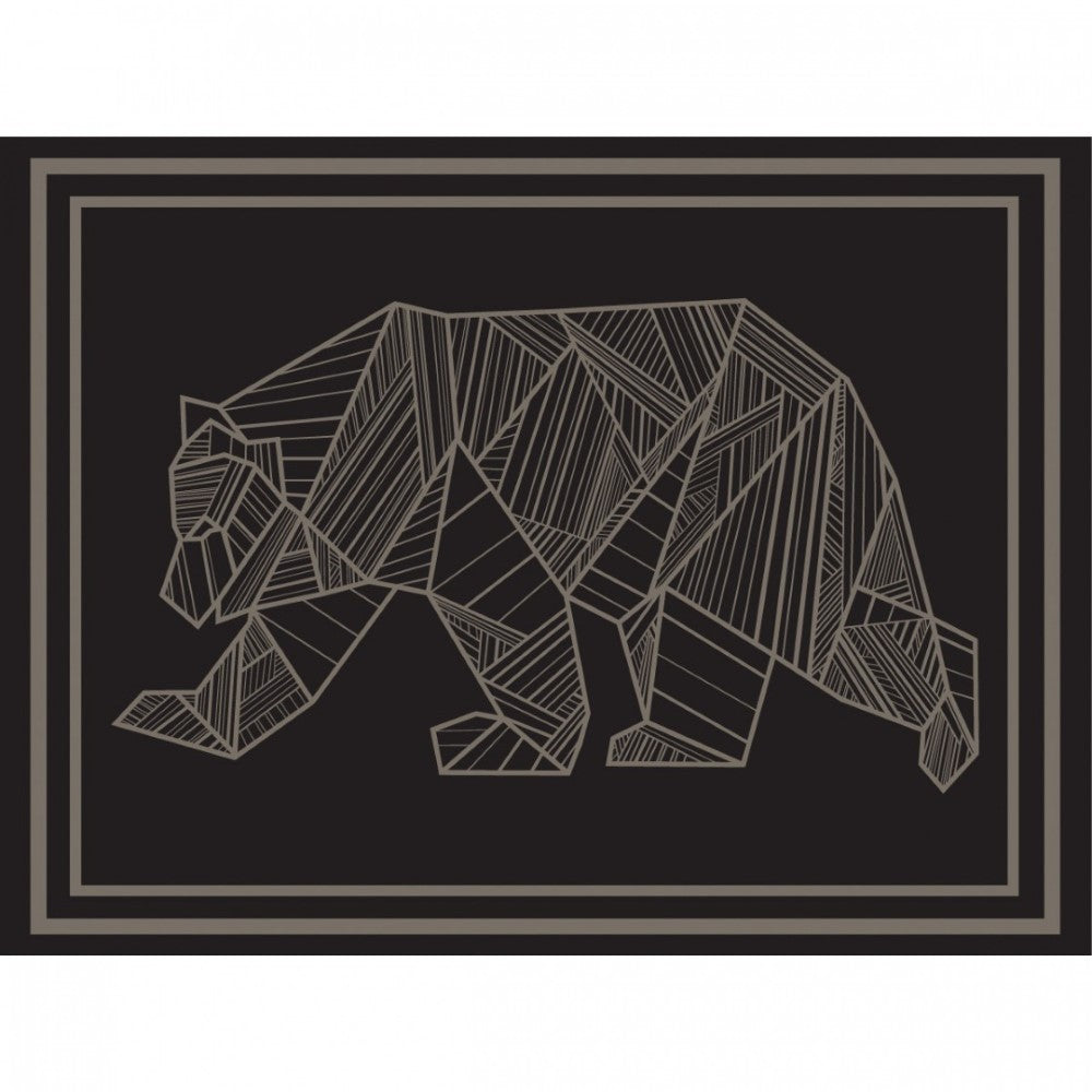 Kuma Rv Mats Kuma Bear Outdoor Mat – Reversible, UV‑Protected RV Patio Mat (12’ x 9 ...