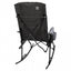 Enjoy smooth gliding comfort with the Kuma Bear Trax Rocker, a compact outdoor rocking chair.