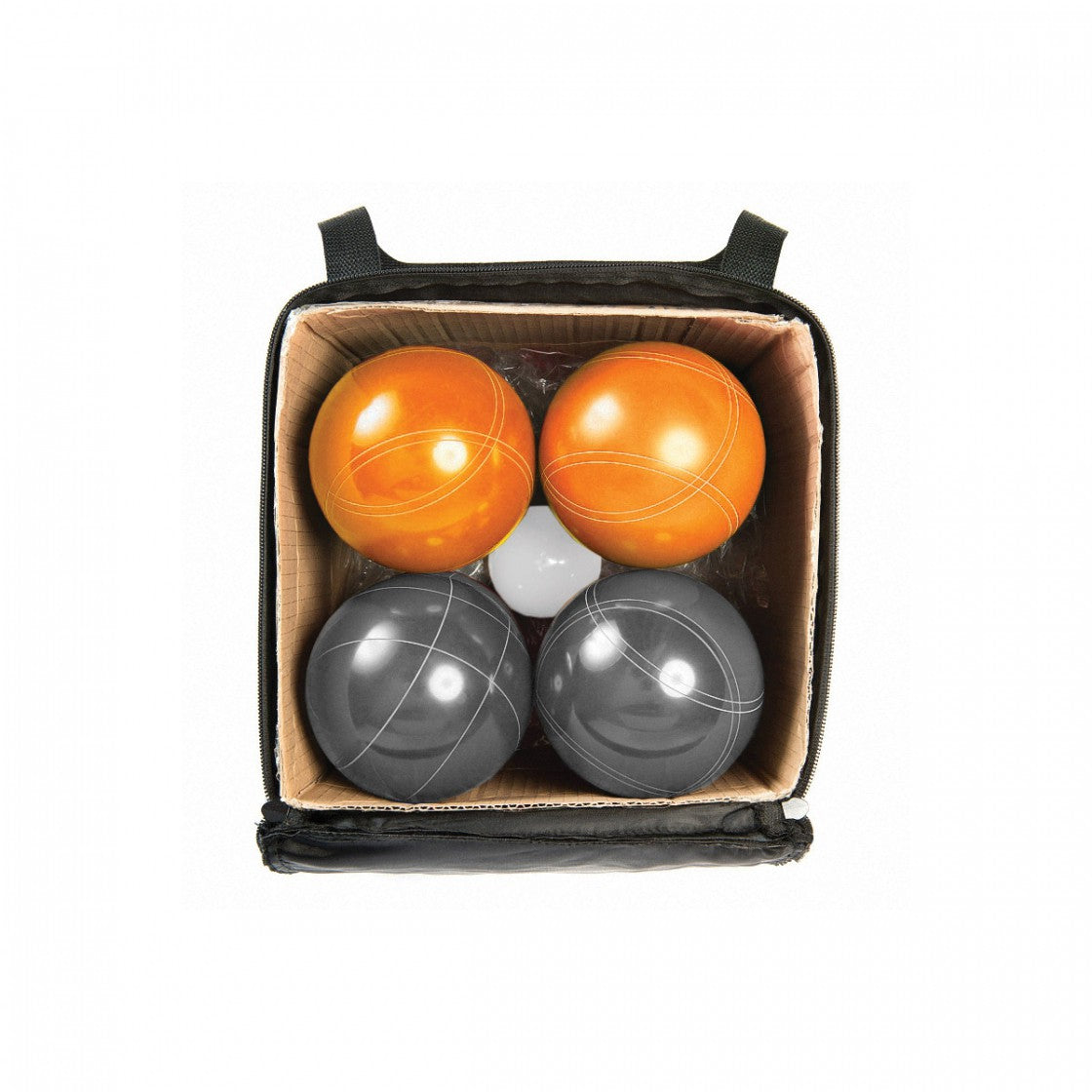 Close-up of Kuma Bocce Ball Set, featuring high-quality construction for long-lasting use.