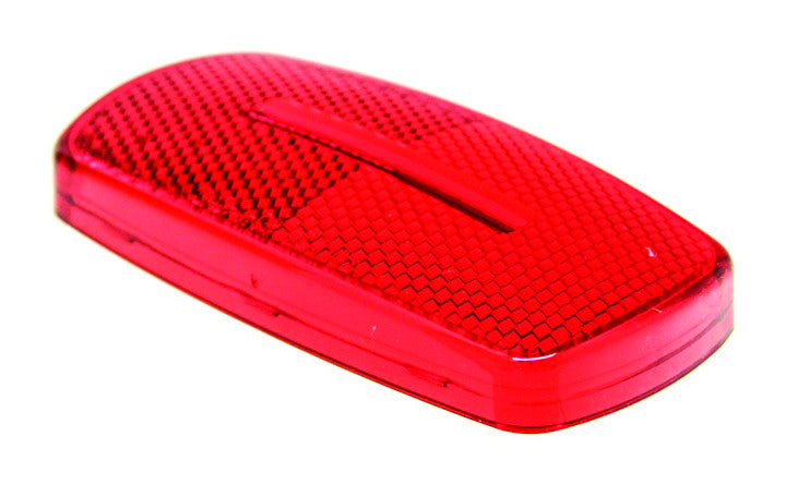 Optronics A32RBP red rectangular replacement light lens