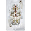 RV interior electrical outlet with cover plate
