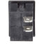 Close-up of RV electrical rocker switch blade terminals