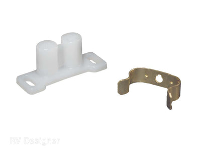 RV Designer double barrel cabinet door catch set
