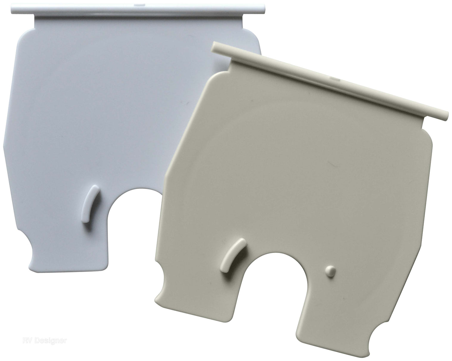 Replacement electrical cord hatch lid protecting shore power connection
