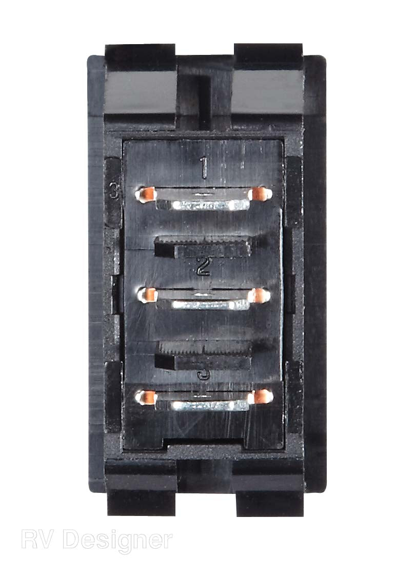 SPDT RV rocker switch close-up

