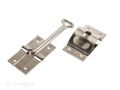 RV Designer zinc T‑style entry door holder
