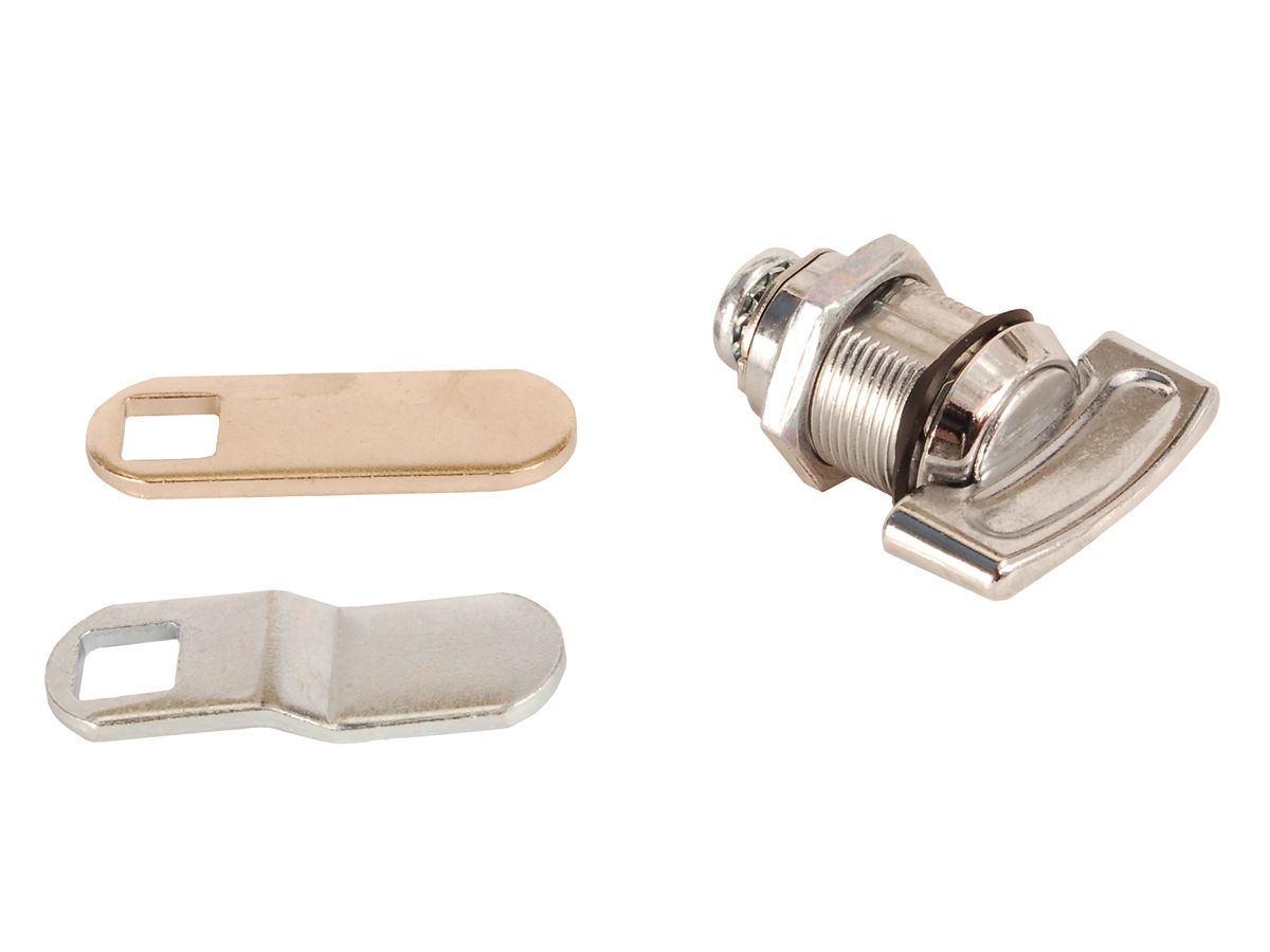 RV Designer thumb turn cam latch chrome
