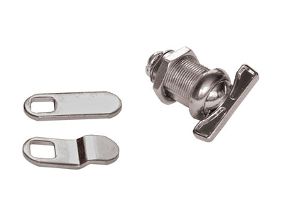 RV Designer thumb turn cam lock 5/8 inch chrome

