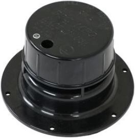Ventline 1-1/2 inch black sewer vent with removable cap